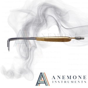 Aufricht Retractor with Fiber Optic Illumination, 20cm