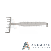 Coronal Brow Lift Retractor, 18 cm, 7 Prongs