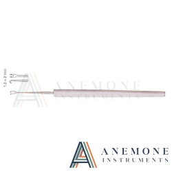 Guthrie Double Retractor Hook, 13cm, Sharp (1.5 X 2 mm)