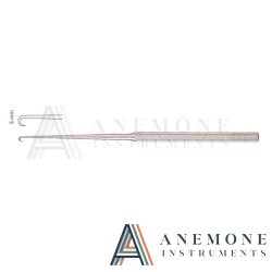 Joseph Skin Hook, 16cm, Single Prong, Sharp