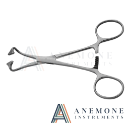 Non-Perforating Towel Clamp Forceps