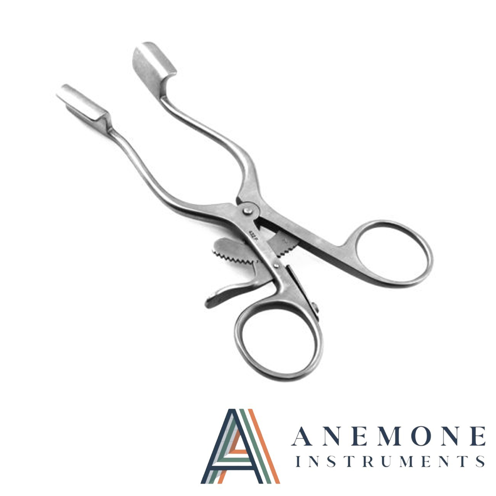 Weitlaner Retractor, Solid Blade 13cm 18mm Deep