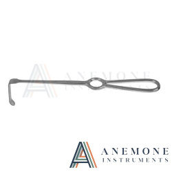 Obwegeser Soft Tissue Retractor Curved Down