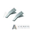 Microvascular Single Clamp Angulated, Dia 1.0mm – 2.2mm, length 16mm, For Veins